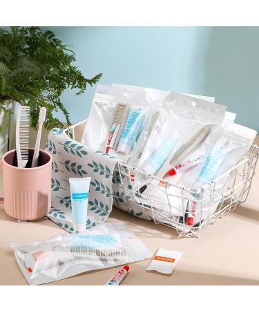 48 Sets Basic Toiletry Kits - Bulk Personal Hygiene Kits for Travel Charity and Hotels | Essentials for Men & Women - Disposable Toothbrush Toothpaste Shampoo Soap - Buy Online on GoSupps.com