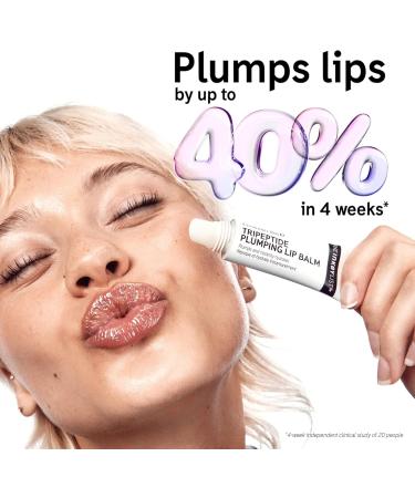 The Inkey List Tripeptide Plumping Lip Balm 10ml | Non Tingling Lip Plumper | Hydrating & Fragrance Free | Suitable for All Skin Types - Buy Online on GoSupps.com