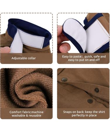 Buy Convinit Dogebody After Op Castration Suit for Dogs - Breathable Wound Protection One-Piece Design Adjustable Neck Rope - Perfect for Male & Female Dogs - Brown - Buy Online on GoSupps.com