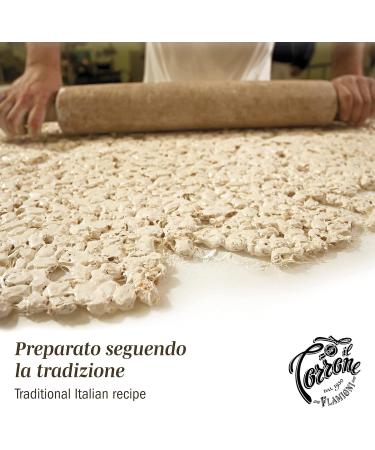 FLAMIGNI G teau au Nougat Doux Supr me Artisanal avec Cacao et Noisettes IGP du Pi mont en Bo tes Plus Doux et avec une Plus Grande Quantit de 60% de Fruits Secs Coffret Id al 200 gr - Buy Online on GoSupps.com