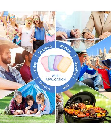 TXIN 200 Sheets Disposable Hand Washing Paper Soap Flakes - Scented Foaming Mini Bath Slice Sheets for Travel, Camping, Hiking (10 Boxes) - Buy Online on GoSupps.com