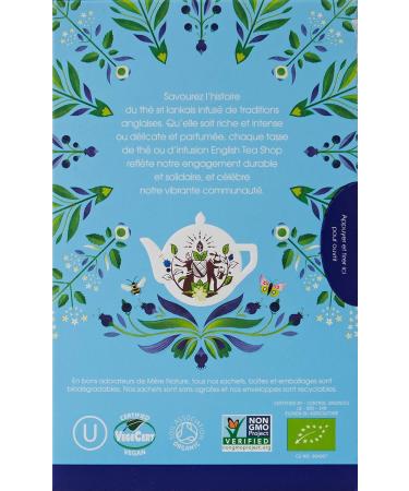 Buy English Tea Shop Organic White Tea with Blueberry & Elderflower - Super Tea Pack of 3 | International Shipping Available - Buy Online on GoSupps.com