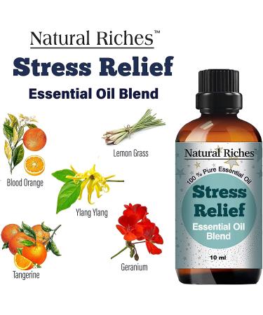 Natural Riches Tranquility Serenity Essential Oil Blends Set - Calm Sleep, Headache Relief - 3 x 10ml - Buy Online on GoSupps.com