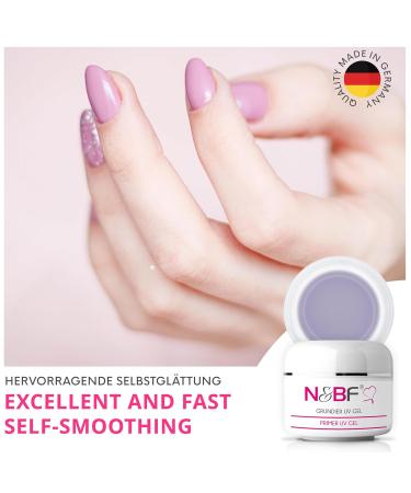 Nails Factory UV Grundiergel 15ml | Transparent Base Gel for Strong Adhesion | Acid-Free Primergel | Made in Germany | 1-Pack - Buy Online on GoSupps.com