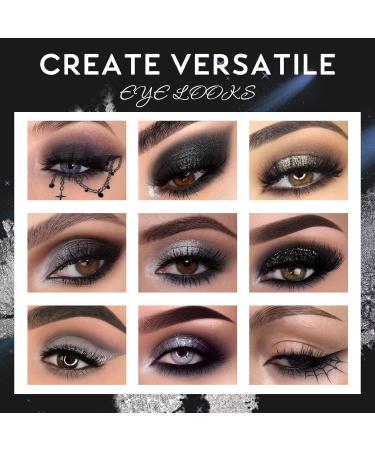 Ucanbe Goth Eyeshadow Palette - 15 Colors for Smokey Looks | Waterproof & Durable Gothic Makeup for Halloween - Buy Online on GoSupps.com