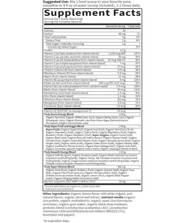 Garden of Life Sport Greens+ Original Superfoods Powder for Women and Men Unflavored Dietary Supplement 30 Servings - Buy Online on GoSupps.com