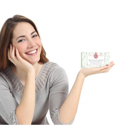Femallay Organic Tea Tree and Coconut Oil Vaginal Cleansing Suppositories - 100% Natural Feminine Care for Dryness - 7 Individually-Sealed Melts + Applicator - Buy Online on GoSupps.com