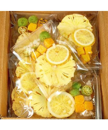 Pineapple lemon Passion Fruit tea Lemon Tea bag Sweet and sour fruit tea fruity flower fruit tea(150g/bag) - Buy Online on GoSupps.com