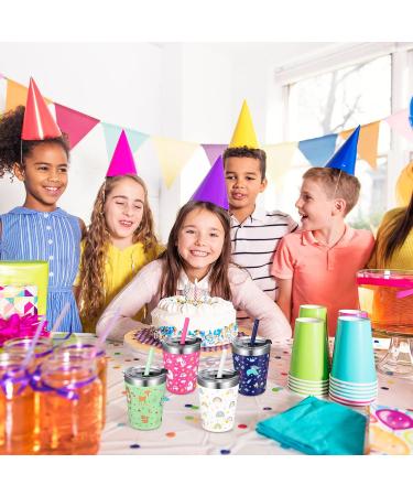 Yahenda 4 Pack Kids Stainless Steel Sippy Cups - Spill Proof Insulated Tumbler with Silicone Straw - Unicorn Mermaid Design - Ideal for Toddlers & Babies - Buy Online on GoSupps.com