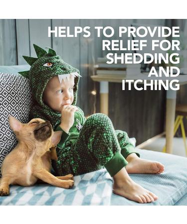 Vet's Best Skin & Coat Dog Supplements | Relieve Dogs Skin Irritation and Shedding Due to Seasonal Allergies or Dermatitis | 60 Chewable Tablets - Buy Online on GoSupps.com