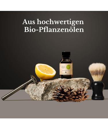 Meißner Tremonia Stone Pine Citrus Bar Soap - 50ml Vegan Beard Shampoo with Organic Olive Oil - Natural Daily Care for Men - Buy Online on GoSupps.com