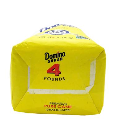Domino Granulated White Sugar 4 lb - Premium Quality Sugar for Baking and Cooking - Buy Online on GoSupps.com