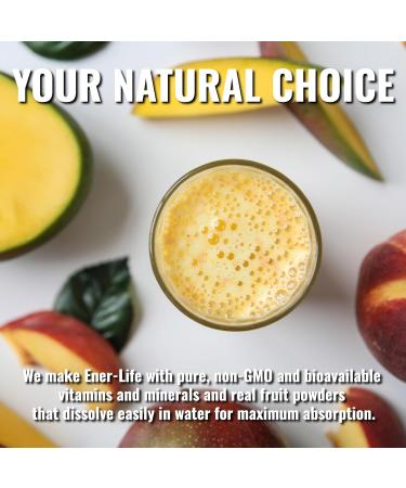 Ener-C Multivitamin Drink Mix - Vitamin Packets for Water Electrolytes Powder Packets Vitamin Drink Mix Hydration Liquid Mix Immune Booster for Adults Healthy Energy - Peach Mango 60 Count - Buy Online on GoSupps.com