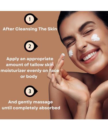 ELHI Whipped Beef Tallow Skin Moisturizer 100% Grass Fed Face and Body Balm For Women & Men 4 OZ (VANILLA LAVENDER) - Buy Online on GoSupps.com