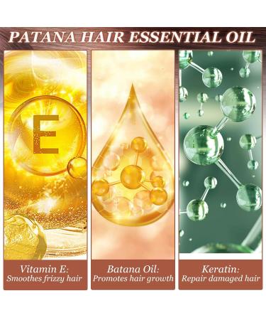 2 Pieces Bio Batana Oil for Hair Growth - 100% Natural Hair Oil for Healthy Radiance - Ideal for Men & Women - Buy Online on GoSupps.com