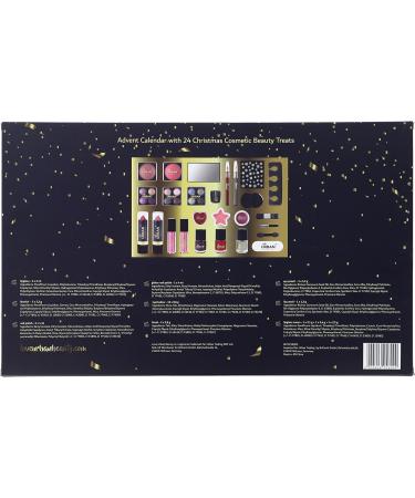 Love Urban Beauty 24-Day Advent Calendar: Professional Makeup Set for Women and Girls - Non-Vegan Cosmetic Gifts - Buy Online on GoSupps.com