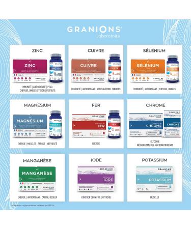 GRANIONS Potassium Helps reduce muscle weakness and cramps Helps muscle relaxation Potassium 80 mg 30 ampoules - Buy Online on GoSupps.com