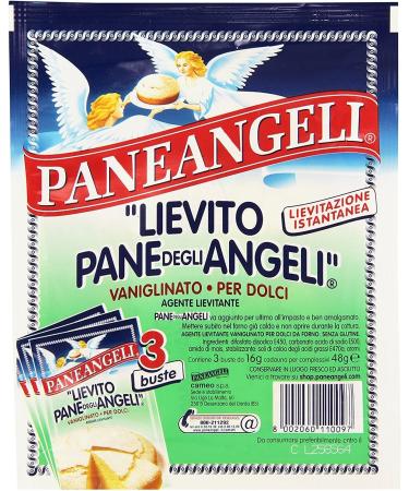 3 x Paneangeli Lievito Vanigliato 48g Oxygen Paste Vanilla Yeast (3 x 16g sachets). - Buy Online on GoSupps.com