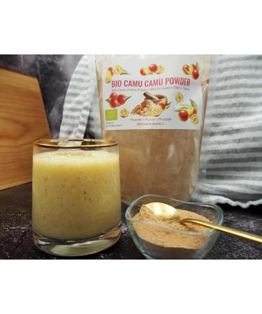 Planta Vera Organic Camu Camu Powder 300 g Ground Amazonian Fruit Myrciaria dubia - Buy Online on GoSupps.com