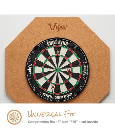 Viper Octagonal Wall Defender Dartboard Surround Cork - 41-0616-99 | GLD Products - Buy Online on GoSupps.com