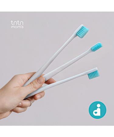 TNTN MOM S Pregnancy Extra Soft Toothbrush - Gentle Dental Care for Pregnant Women | Finer than 0.01mm | Oral Hygiene | 1 Count - Buy Online on GoSupps.com