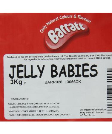 Barratt Jelly Babies 3 Kg - Buy Online on GoSupps.com