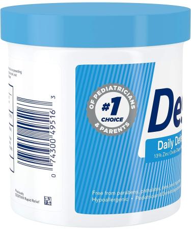 Desitin Daily Defense Baby Diaper Rash Cream | 16 oz | Zinc Oxide Formula to Treat, Relieve & Prevent Rash | Hypoallergenic, Dye, Phthalate & Paraben-Free - Buy Online on GoSupps.com