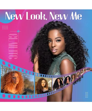 12" Afro Hair Extension Human Hair Clip in Kinky Straight Black - Double Weft 100% Real Human Hair - Maxi Thickness 8 Pieces Full Head (#1B Natural Black 12 inch 105g) - Buy Online on GoSupps.com