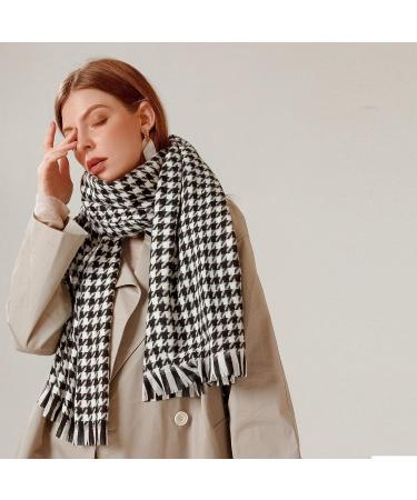 High Quality Black Cashmere Scarf for Women | Warm Autumn Winter Scarves - Perfect for Every Season - Buy Online on GoSupps.com