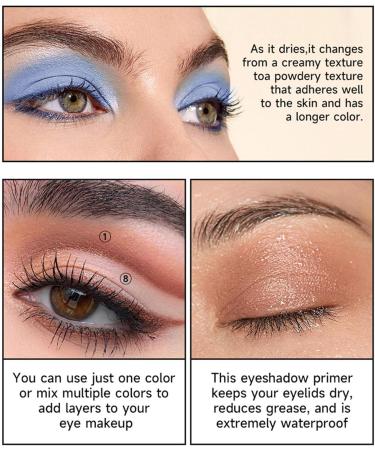 Liquid Eyeshadow Set - 4 Colors Liquid Matte Eyeshadow for Quick Drying - Waterproof Smooth Creamy Colorful Eye Shadow Lightweight High Pigmented Long Lasting Eyeshadow for Eye Makeup B - Buy Online on GoSupps.com