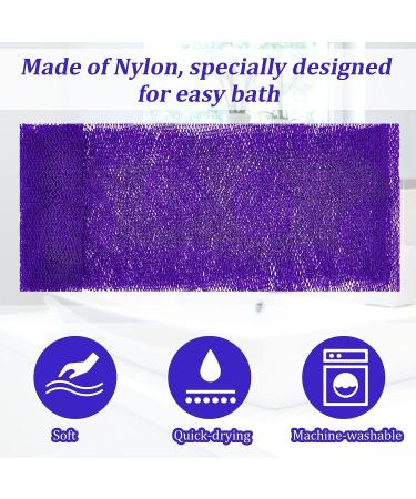 African Exfoliating Net Bath Sponge Set for Smooth Skin - 6 Pieces (Retro Color) - Buy Online on GoSupps.com