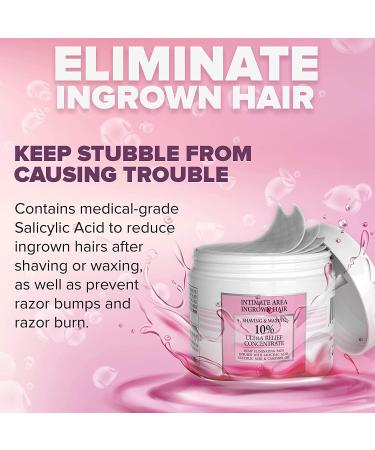 Divine Derriere Ingrown Hair Treatment Pads - Razor Bump Stopper & After Shave Solution for Men and Women - Buy Online on GoSupps.com