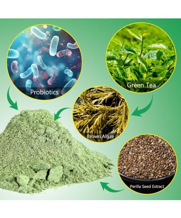 Dog Teeth Cleaning Dental Powder - Freshens Breath & Reduces Plaque for All Dog Sizes | 80g Probiotics Formula - Buy Online on GoSupps.com