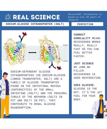 RecoverORS Electrolyte Powder & Vitamin C Hydration Pack - Keto-Friendly Adult Oral Rehydration Solution (4-Pack) - Buy Online on GoSupps.com