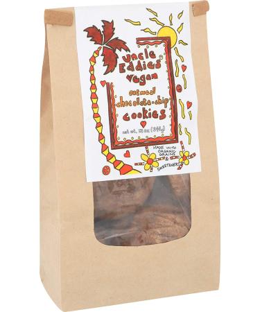 Uncle Eddies Vegan Oatmeal Chocolate Cookie 12 oz Delicious Dairy-Free Treat - Buy Online on GoSupps.com