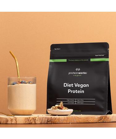 Buy Protein Works Diet Vegan Protein Shake - Vanilla Creme 500g | High-Quality Plant-Based Protein for Optimal Nutrition - Buy Online on GoSupps.com