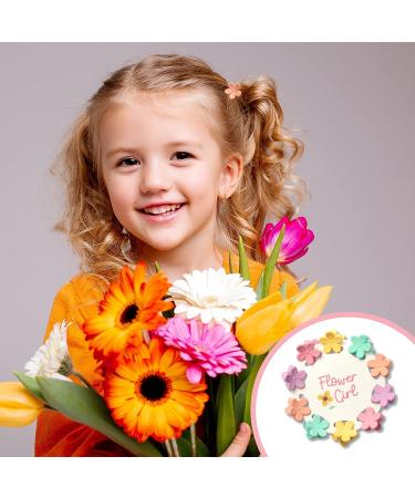 Flower Girl Hair Clips Set - Cute Proposal & Thank You Gifts - Buy Online on GoSupps.com