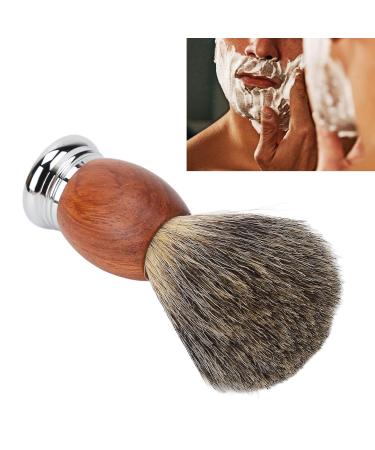 Beard Brush with Wooden Handle - Soft Bristle Men's Shaving & Cleaning Brush for Home & Barbershop - Buy Online on GoSupps.com