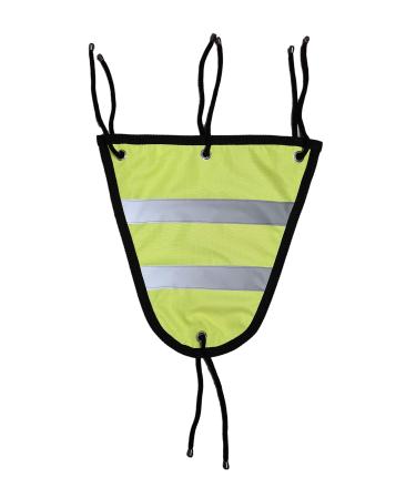 Esposita reflex bib yellow with reflective stripes