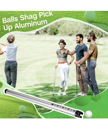 Deekin 2-Piece Aluminum Golf Ball Retriever Grabber - 38.58 Inch Shag Tube for Men and Women - Holds 23 Balls - Buy Online on GoSupps.com