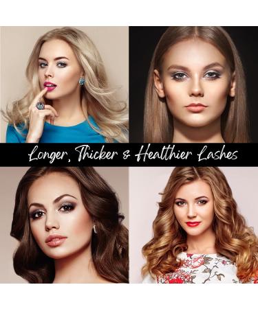 VELAMO ADVANCED Eyelash Growth Serum - Guaranteed Results in 3-4 Weeks | Longer, Thicker, Fuller Eyelashes | Irritation-Free Formula - Buy Online on GoSupps.com