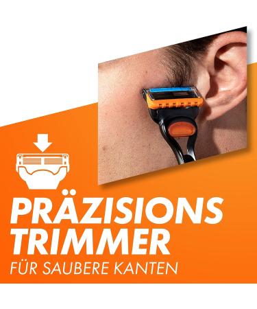 Buy Gillette Fusion 5 Razor Blades - 18 Replacement Blades for Men | Made in Germany - Best for Wet Razors - Buy Online on GoSupps.com