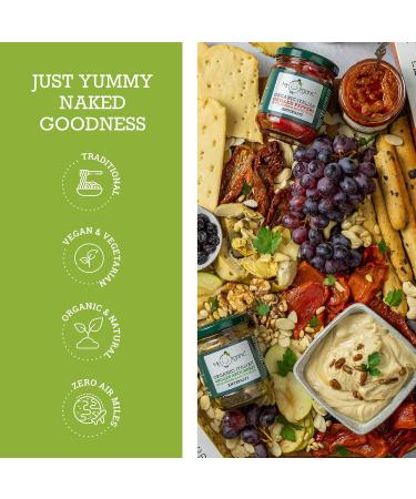 Mr Organic - Organic Grilled Artichoke Antipasti 190g - Non GMO & Preservative Free - Gluten Free & Vegan - Made With Organic Artichokes - Pack of 2 - Buy Online on GoSupps.com