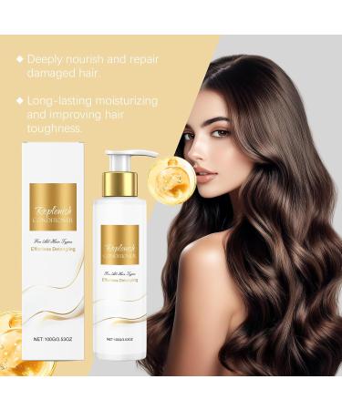 Soin capillaire 100 g apr s-shampoing renforce la structure des cheveux r pare les cheveux secs lisse et nourrit pour une meilleure maniabilit hydrate la queue - Buy Online on GoSupps.com
