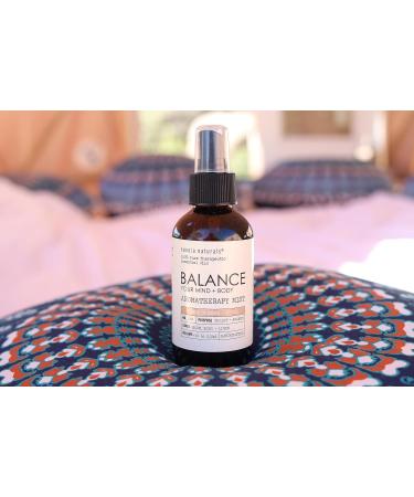 Balance - Frankincense & Myrrh Sandalwood Aromatherapy Mist | 100% Natural Essential Oil Blend for Grounding & Calmness | Eunoia Naturals - Buy Online on GoSupps.com