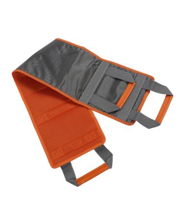Bed transfer care belt patient lifting belt security lifting aids for older people home bed aid grip mobility belt transfer back lift mobility belt Orange