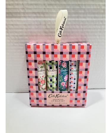 Heathcote & Ivory Cath Kidston Roots & Raindrops Check Assorted Lip Balms