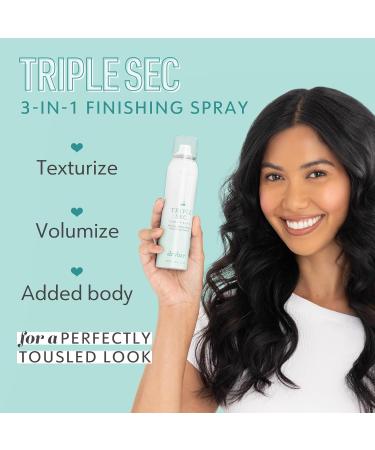 Drybar Triple Sec 3-in-1 Finishing Spray | Adds Texture Amplifies and Refreshes Hair for Fuller Styles & Absorbs Light Oils All Hair Types Blanc Scent 1.6 Ounce (Pack of 1) - Buy Online on GoSupps.com