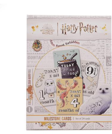 Harry Potter Charms Milestone Cards - Capture Magic Moments with Wizarding World Inspired Designs - Buy Online on GoSupps.com
