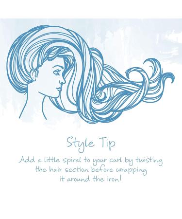 Conair OhSoKind 1-Inch Curling Iron with Silicone Clip - Ideal for Fine Hair - Classic Curls for Short, Medium, and Long Hair - Buy Online on GoSupps.com